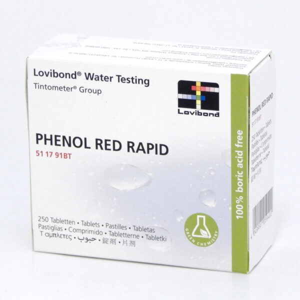 Lovibond Phenol Red Rapid Tablet Muscat