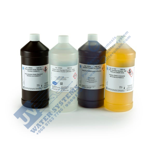 HACH Fluoride Reagent (SPADNS Method) 44449 | 0.02-2.00 mg/L F⁻ Range | Available in Muscat 5 HACH Fluoride Reagent Oman Muscat