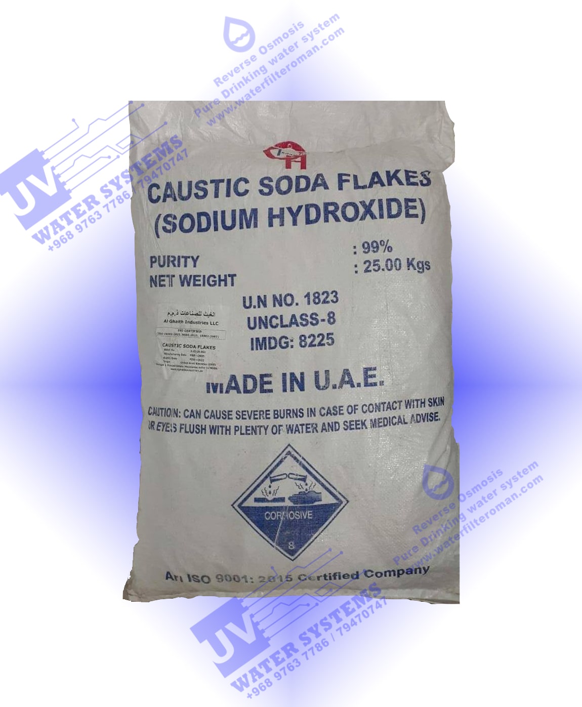 Food grade Sodium Hydroxide Flakesmanufacturers, exporters, and suppliers  in Fujairah, Sharjah Kuwait, Muscat, Dubai UAE.