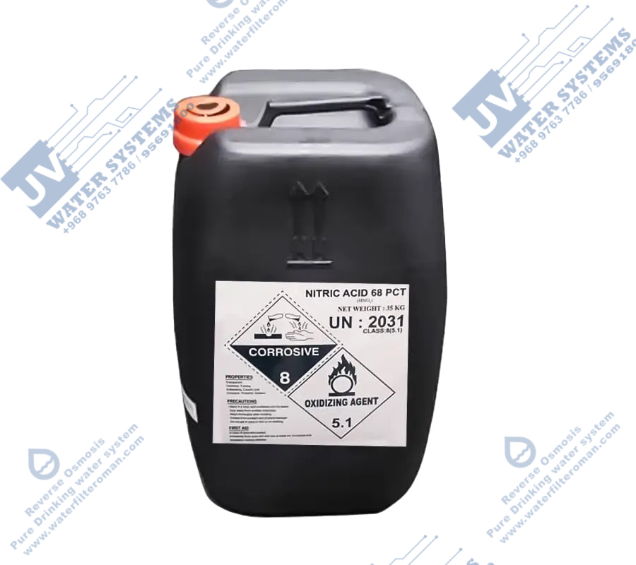 Nitric Acid 68% (35 Kg Can) - Industrial Grade Chemical Supplier in Oman & Muscat 1