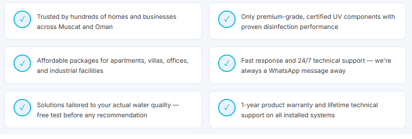 Best UV Water Purifiers in Oman — Clean, Safe, and Bacteria-Free 2