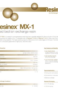 mixed bed ion exchange resin Oman