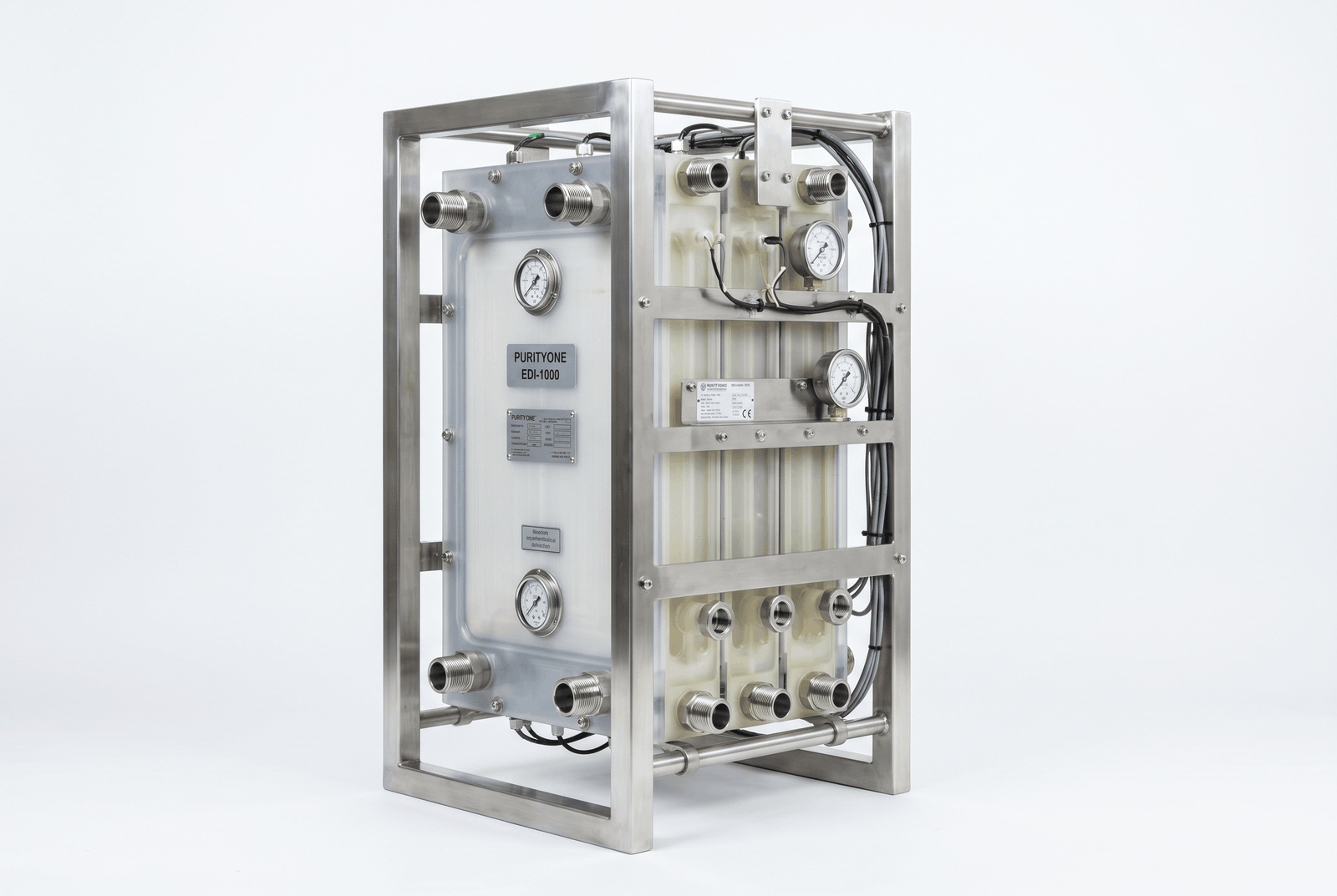 1.0 m³/hr Skid-Mounted EDI Plant