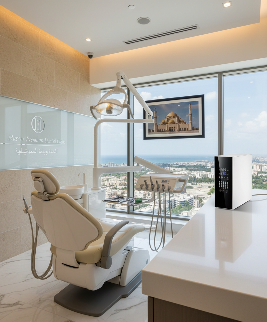 RO Filter for Dental Chair installed in dental clinic Muscat Oman - UV Water Systems