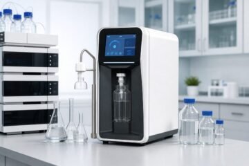 Sartorius Arium Oman lab water system with TOC monitor and RO pre-treatment