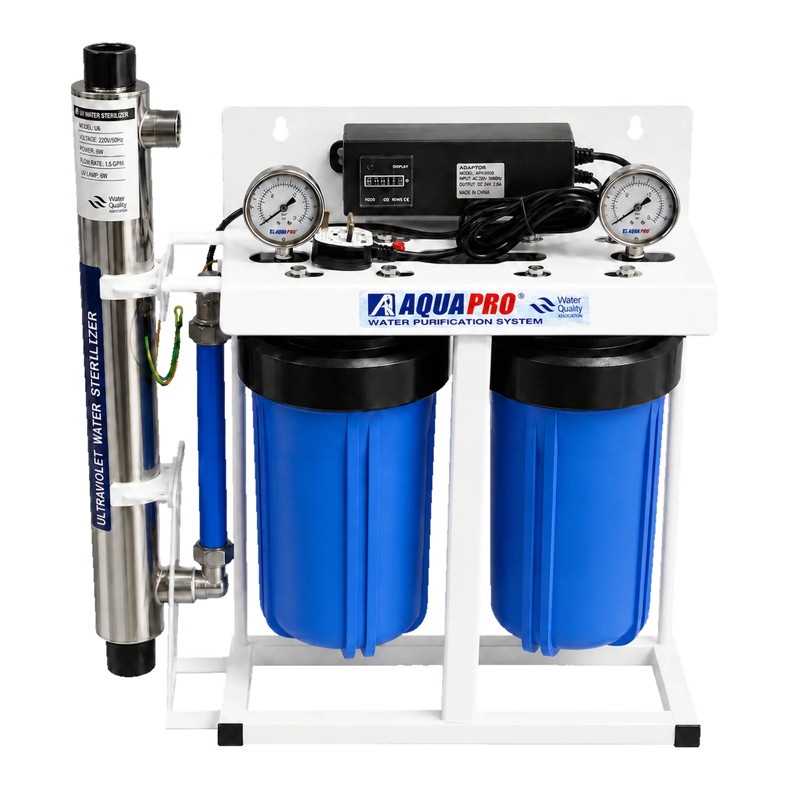 Aquapro double jumbo UV system Oman 10 inch