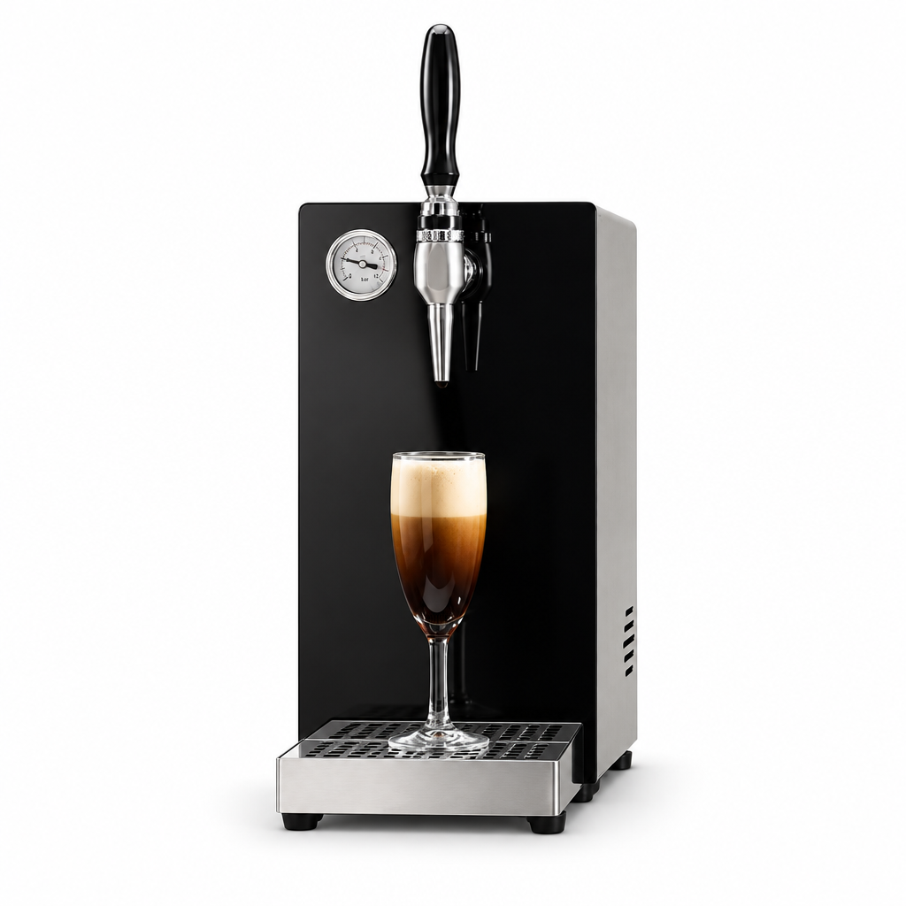 Watabean Cold Oman | Premium Cold Brew Dispenser 1 Watabean Cold Oman cold brew coffee dispenser with glass