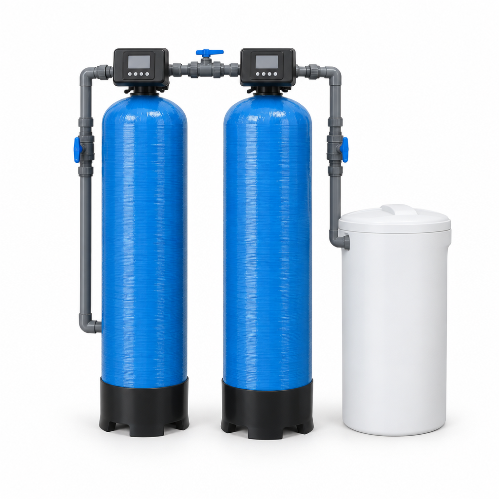 Central water filtration system Oman multimedia filter and softener