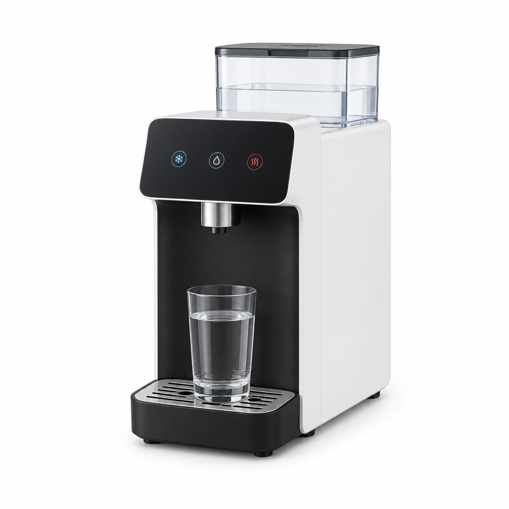 Countertop RO Water Dispenser Oman – Hot, Cold & Sparkling Desktop Purifier 1 Countertop RO water dispenser Oman hot and cold