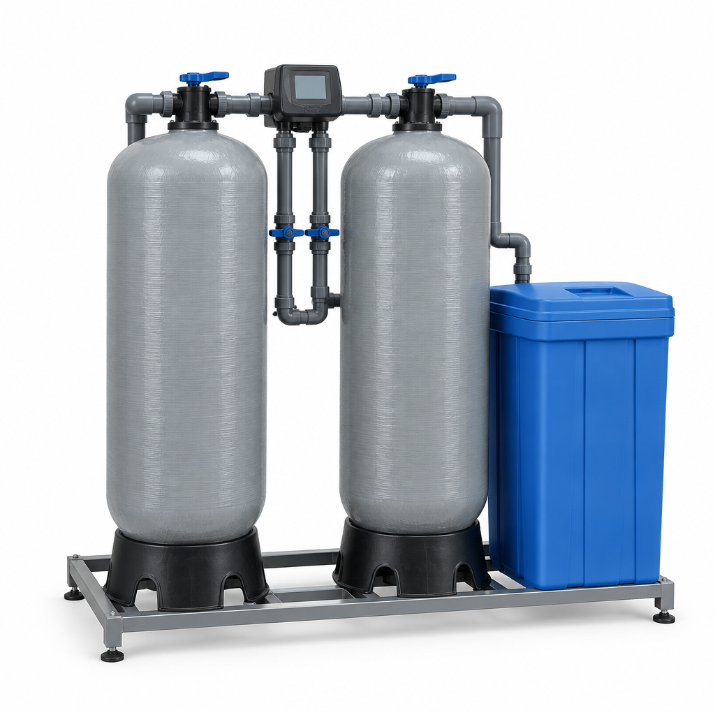 Industrial Water Softener Oman – Simplex & Duplex Softening Plants 1 Industrial water softener Oman duplex softening plant