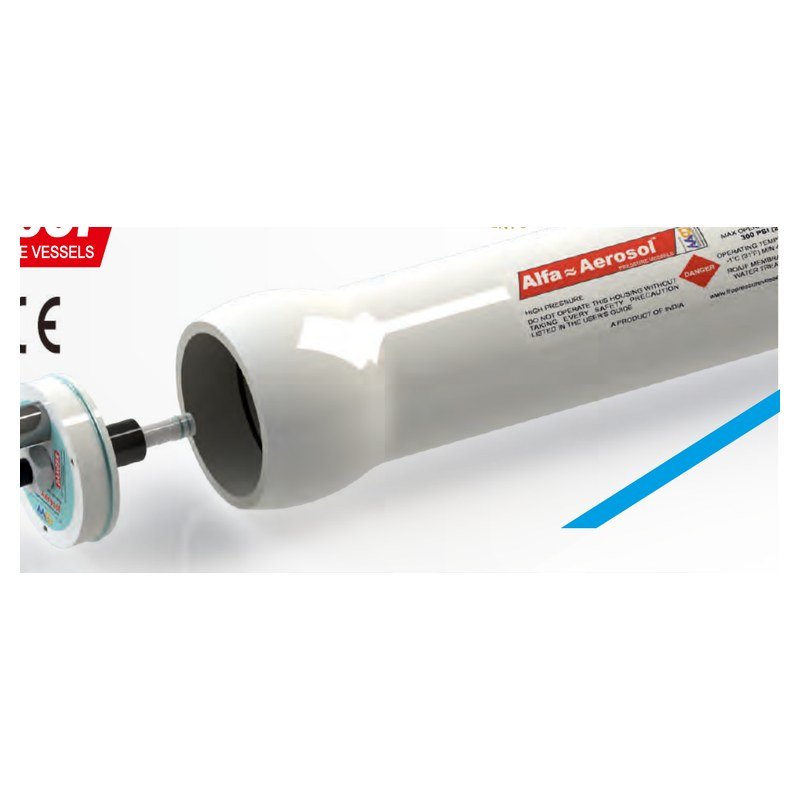 Alfa Aerosol FRP Membrane Housing – 2.5", 4" & 8" RO Pressure Vessels 3 FRP membrane housing – Alfa Aerosol Membrane Housing supplied by UV Water Systems Oman