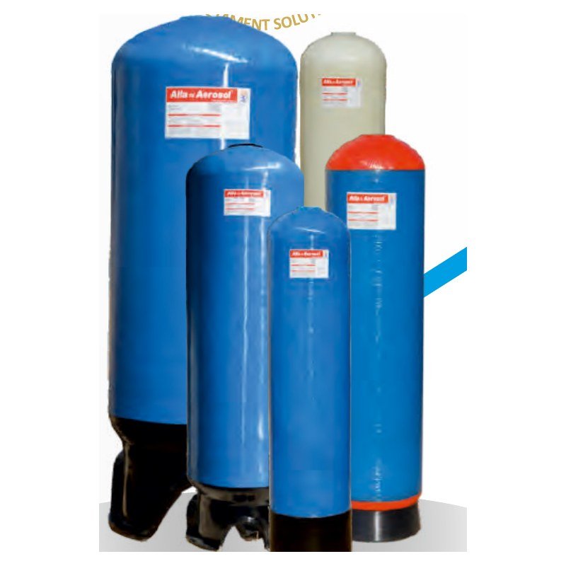 Alfa Aerosol FRP Pressure Vessel – Filter & Softener Tanks 14 to 3200 L 3 FRP pressure vessel – Alfa Aerosol FRP Vessel supplied by UV Water Systems Oman