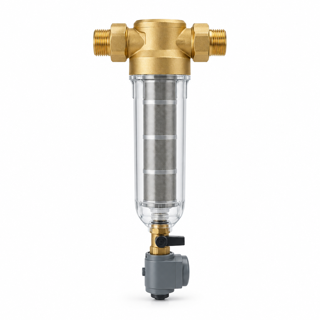 Self-cleaning water filter Oman with automatic flush
