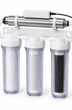 UV water filter system Oman 4 stage with UV sterilizer